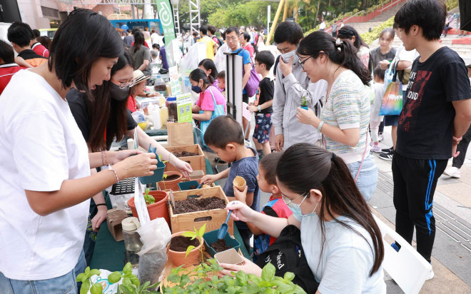 「沙田绿Fun Fun」社区绿惜市集